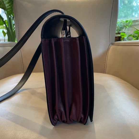 & Other Stories Black and Burgundy Crossbody Bag - Picture 4 of 14